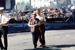 smoldering embers, Marina district, Loma Prieta Earthquake (1989), 1980s
