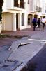 Curb, Sidewalk in Upheaval, Marina district, Loma Prieta Earthquake (1989), 1980s, DAEV02P02_02