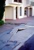 Sidewalk in Upheaval, Marina district, Loma Prieta Earthquake (1989), 1980s