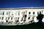 Collapsed Apartment Building, Fillmore Street, Marina district, Loma Prieta Earthquake (1989), 1980s, DAEV02P03_13