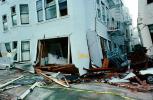 Fillmore Street, Marina district, Loma Prieta Earthquake (1989), 1980s, DAEV02P05_02