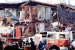Fillmore Street, Marina district, Loma Prieta Earthquake (1989), 1980s, Fire Truck, DAEV02P06_08