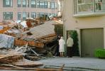 Fillmore Street, Marina district, Loma Prieta Earthquake (1989), 1980s, DAEV02P07_04