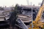Grove Telescoping Crane, Cypress Freeway collapse, Loma Prieta Earthquake (1989), 1980s, DAEV02P12_09