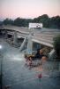 Crane Truck, Cypress Freeway, pancake collapse, Loma Prieta Earthquake (1989), 1980s