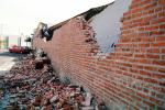 Brick Wall, Northridge Earthquake Jan 1994, Building Collapse