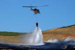 Cal Fire UH-1H Super Huey, Stony Point Road Fire, Grassland, Sonoma County, DAFD03_050