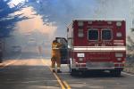 Guerneville Fire District, Wildland Fire, PCH, Pacific Coast Highway, DAFD03_241