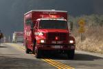 Cal Fire, California Department of Corrections, Fire Crew, DTA, Wildland Fire, PCH, Pacific Coast Highway, DAFD03_256