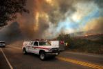 Wildland Fire, PCH, Pacific Coast Highway, DAFD03_262
