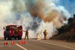 Wildland Fire, PCH, Pacific Coast Highway, DAFD03_280