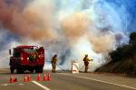 Wildland Fire, PCH, Pacific Coast Highway, DAFD03_281