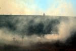 Smoke, hills, firefighters, DAFD04_011