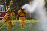 Water Spray, Firefighter, Fire Training, DAFD05_044