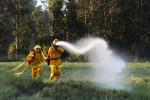 Water Spray, Firefighter, Fire Training