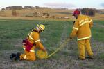 Hose, Firefighter, Fire Training, DAFD05_053
