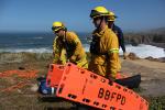 Bodega Bay Car Over Cliff, Multi Agency Training, DAFD05_095