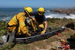 Victim Rescue Basket, Bodega Bay Car Over Cliff, Multi Agency Training, DAFD05_208