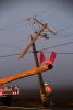 Broken Power Pole, Wires, Sonoma County, DAFD08_063