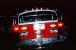 flashing lights head-on, American LaFrance truck, Fire Engine, DAFV02P01_13