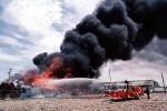 Fire, Thick Black Smoke, Mission Bay, San Francisco, Seagrave Truck, DAFV02P03_14