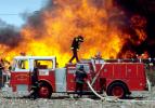 Mission Bay, San Francisco, Seagrave Truck, Fire Engine, Flames from hell, DAFV02P04_04
