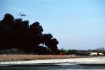 Aircraft Rescue Fire Fighting, (ARFF), Thick Black Smoke, DAFV03P05_10