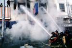 Spraying Water, Hose, Fireman, Smoke, DAFV04P02_18