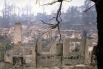 Home, Residential House, Hills, Charred, Great Oakland Fire, California, DAFV04P06_11