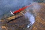 Convair PB4Y-2 Privateer, dropping fire retardent on a mountain fire, Firefighting Airtanker, DAFV04P11_15B