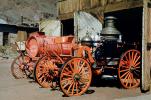 1890's Horse-drawn Steam Pumper, Pump, Calico Fire Dept., California, water tender, DAFV04P13_17