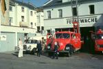 Bundes Feuerwehr, Bonn Germany, Mercedes Benz Ambulance, Feuerwache, 1950s, DAFV04P13_18