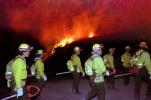 Firemen, Malibu Fire, California, grass fire, wildfire, Wild land Fire, DAFV05P05_03