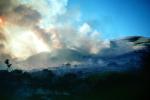 Charred Landscape, burned out aftermath, smoke, wildland fire, San Bruno Mountain, DAFV06P07_06