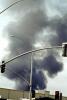 Standard Oil Refinery Fire, Chevron, Thick Black Smoke, Richmond, California, DAFV07P04_03