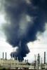 Standard Oil Refinery Fire, Chevron, Thick Black Smoke, Richmond, California, DAFV07P04_08