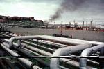 Standard Oil Refinery Fire, Chevron, Thick Black Smoke, Richmond, California, DAFV07P05_13