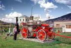 1898 Horse-drawn Steam Pumper, Pump, Dawson City, Canada, 1890s, DAFV08P05_19