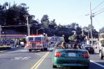 US Highway-1, PCH, Fire Engine, Tam Junction