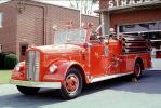 Fire Engine, Ward LaFrance Pumper, Strasburg Fire Company No.1, Strasburg Pennsylvania, 1950s