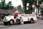 497, Mack Fire Engine, Madison Fire Dept., MFD, Madison Illinois, 1950s, DAFV09P04_18