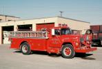 Loadstar 1700, International Harvester Fire Engine, SFD, garage, Sauget Illinois