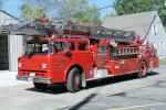 Clinton Fire Dept, 212, Seagrave Ford Truck, Ladder
