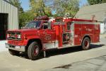 208 Clinton Rural Fire Protection, GMC 7000, Montana
