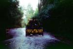 Tow Truck,Flooded Bohemian Highway Sonoma County, 14 January 1995