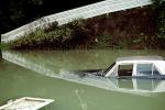 Car Flooding in Guerneville, Orchard Road, 14 January 1995, DASV01P07_04