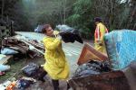 waterlogged furniture, flood, Sonoma County, 15 January 1995