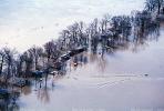 Boat Wake, Flooded Home, House, Louisville, Kentucky, DASV02P12_06