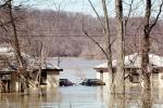 Flooded Homes, House, Cars, Louisville, Kentucky, DASV02P14_13