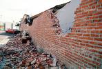 Broken Wall, Brick, Northern California, DASV03P13_03
